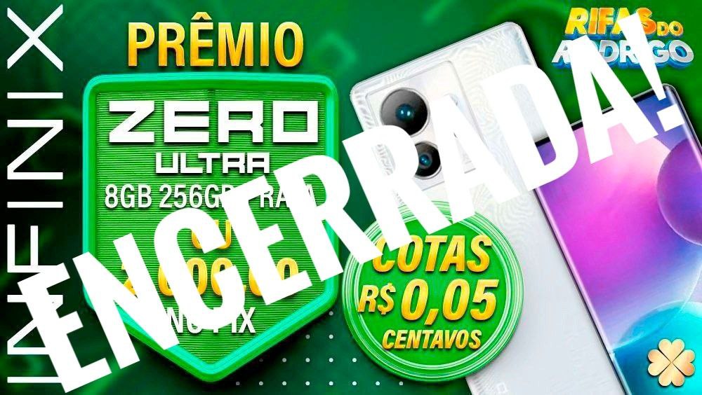 INFINIX Zero Ultra 5G 8GB 256GB Prata ou R$2.000 no Pix!